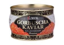 SPECIAL OFFER 500g GORBUSHA Red Salmon Kaviar Salmon roe Caviar Ikra Ikura ИКРА