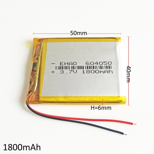1800mah lipo rechargeable - 3.7v,