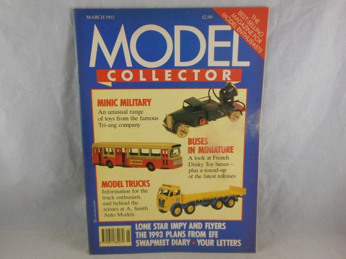 Model collector march - model, 1993