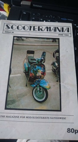 Scootermania issue 30jun 1984 - scootermania,