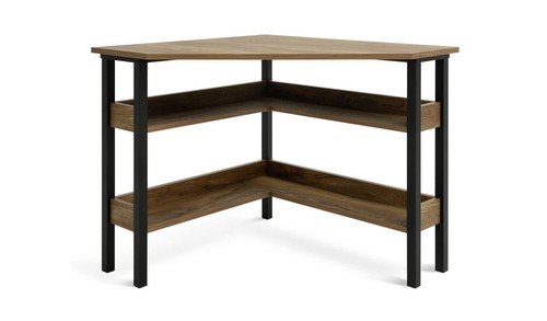 Nomad corner office desk oak - office,