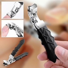Toe Nail Clippers Cutter Large Heavy Duty Trimmer for Thick Nails Effortless