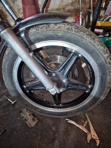 Honda cm400a cb400 front - honda,