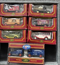 Corgi Set of 7 Vintage village-cameo Collection of Vehicles (WCR)