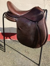 Joni Bentley VD Leather Saddle 17.5 Wide with adjustable Tree