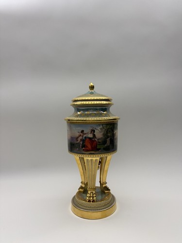 Large vienna porcelain vase - vienna,