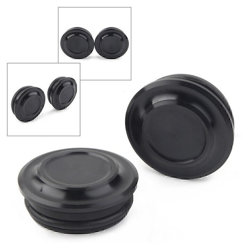 Motor black alum frame hole - 2x,