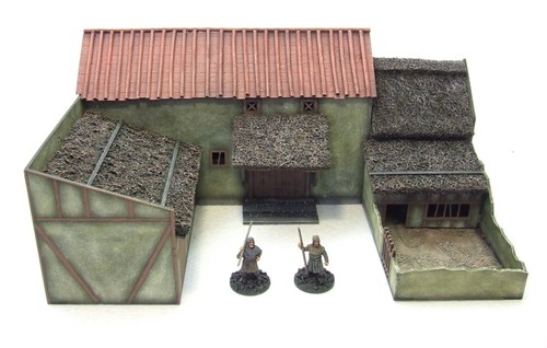 Dark age villa farmstead - dark,