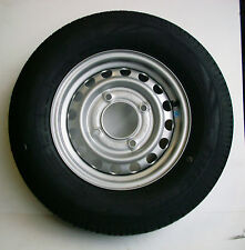 TRAILER WHEEL AND TYRE 175 R13 8 PLY - 4 STUD 5.5" PCD 