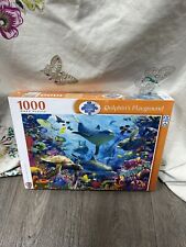 Dolphin's Playground 1000 Piece Jigsaw Puzzle New Sealed