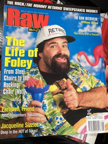 Wwf wwe raw - magazine, january