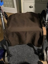 Small Brown Dog Crate Cushion Cover