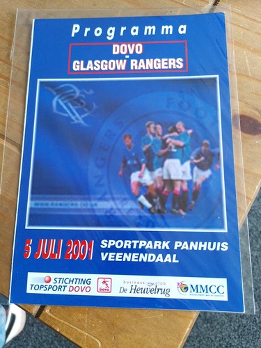Dovo rangers 2001 - rangers, 2001/02