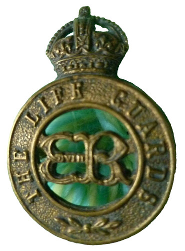 The life guards cap badge - the,