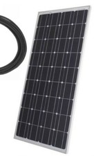Biard 12V Black Framed Monocrystalline Solar PV Panel