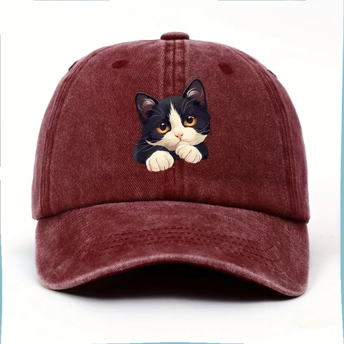 Funny style cat - cat, patterned