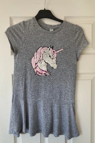 Girls grey swivel sequin - tu,