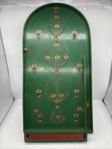 Vintage bagatelle pinball game - bagatelle,
