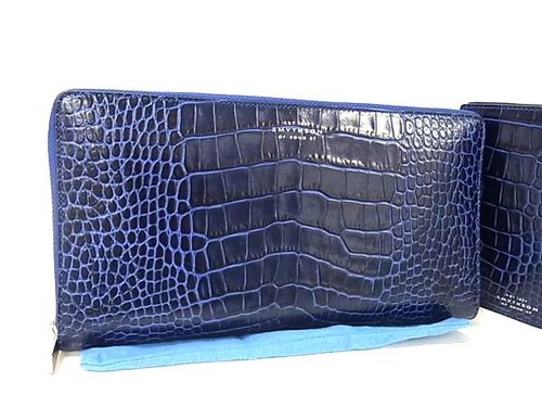 Smythson crocodile embossed - smythson,