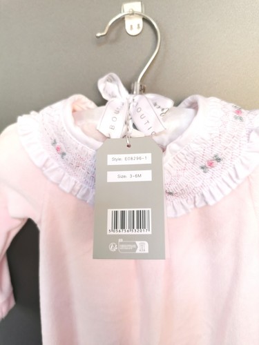 Baby girls pink velour - baby,