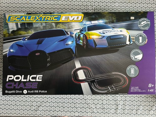 Scalextric evo police chase - scalextric,