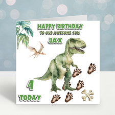 Personalised Dinosaur T-Rex