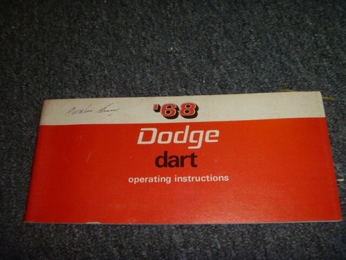 1968 dodge dart coupe sedan - 1968,