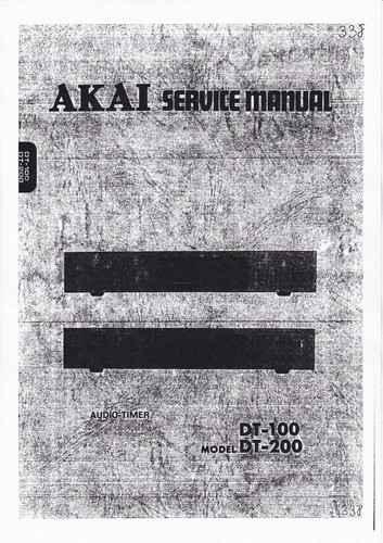 Service manual for akai - service,