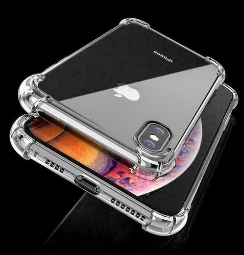 Clear shockproof case for - clear,