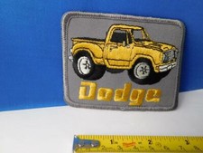 DODGE RAM PICKUP TRUCK VINTAGE PATCH HAT JACKET BADGE CLASSIC HOTROD TRUCKER