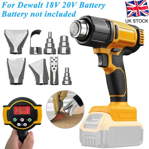 Cordless hot air gun - hot,