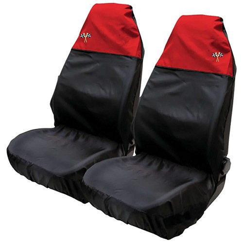 Red and black waterproof - waterproof, front