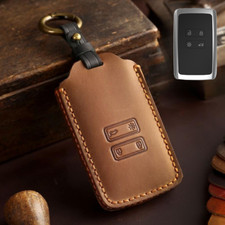 Genuine Leather Car Key Fob