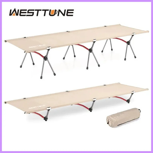 Westtune camping cot portable - camping,