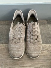 SKECHERS SLIP-INS Brown Slip On Trainers Size UK 9