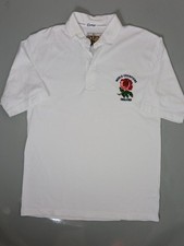 Vintage  Cotton Traders England Rugby World Champions Polo Jersey, Size M 
