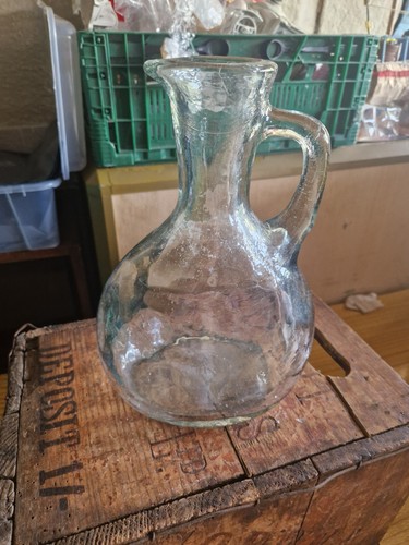 Vintage hand blown recycled - hand-blown,