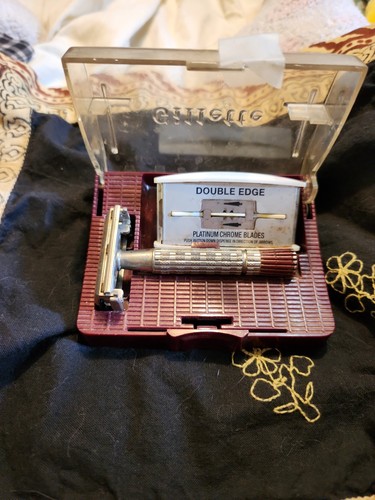Vtg gillette red tip - gillette,