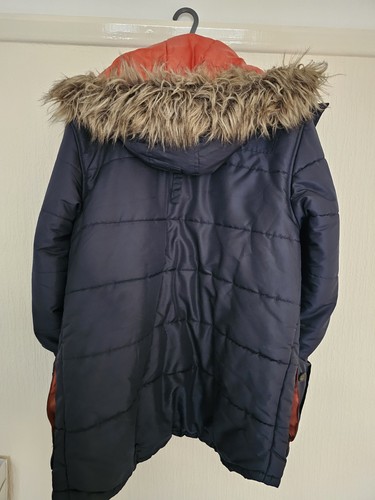 Slazenger mens warm navy coat - mens,