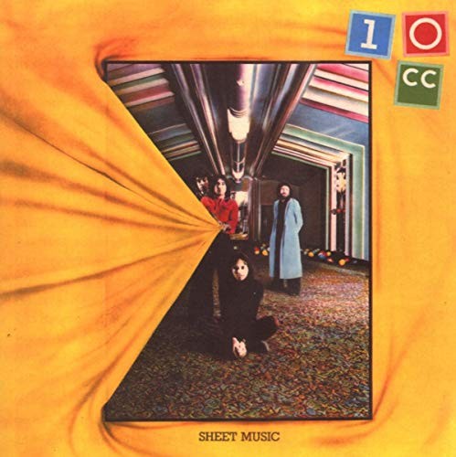 10cc sheet music cd - music,