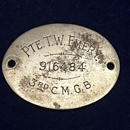 Ww1 canadian brig id - m.m.g., brig.
