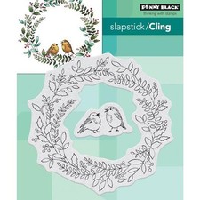 Penny Black Cling Rubber Stamps - Winter Chip 40-645