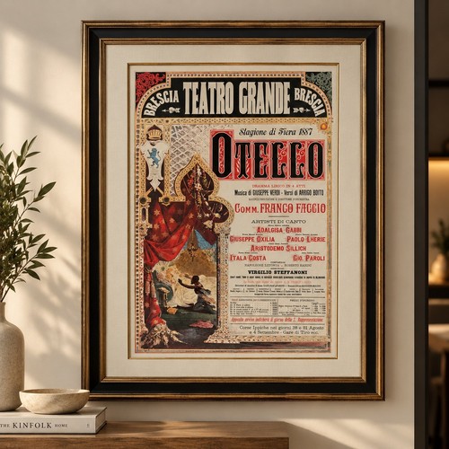 Vintage otello opera - vintage,