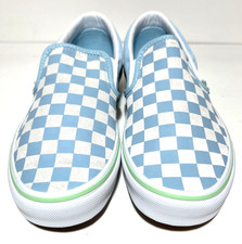 Vans Slip On Baby Blue Womens