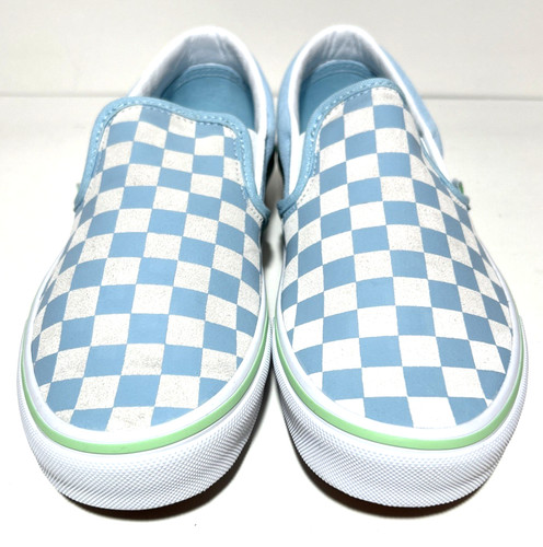 Vans slip baby blue - on, womens