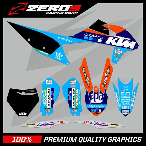 Ktm motocross graphics kit mx - motocross,