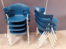 ALLERMUIR AXYL DINING RECEPTION OFFICE CHAIRS CAST ALUMINIUM POWDER COATED LEGS