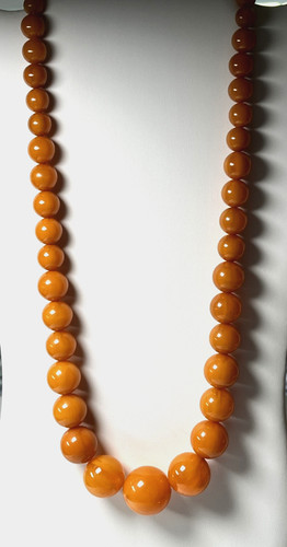 Bakelite rare color pumpkin - bakelite,