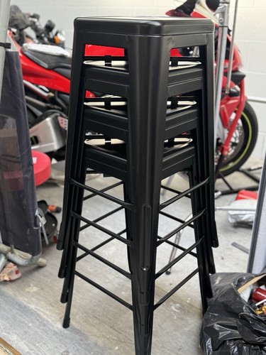 Tolix metal stools bar - metal,