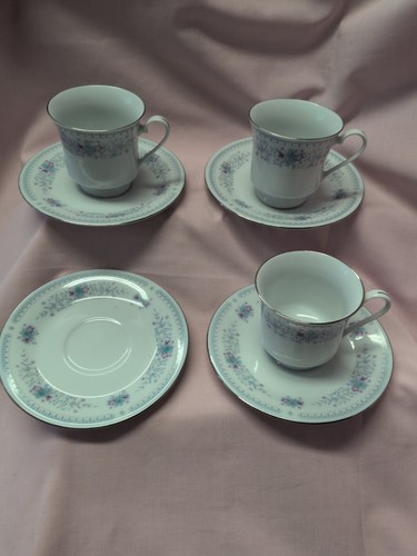 Crown ming teacups - ming, 4